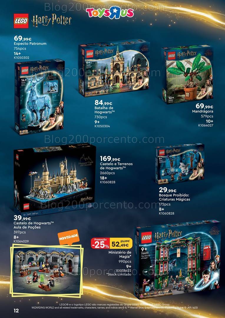Antevisão Folheto TOYSRUS Especial Lego Promoções de 3 a 30 junho