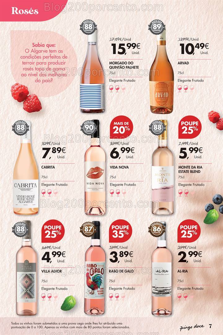 Antevisão Folheto PINGO DOCE Vinhos Promoções de 6 a 19 agosto