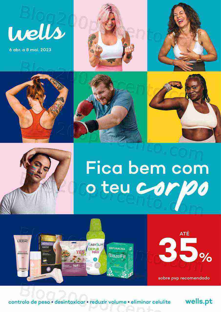 Antevisão Folheto WELLS Promoções de 6 abril a 8 maio