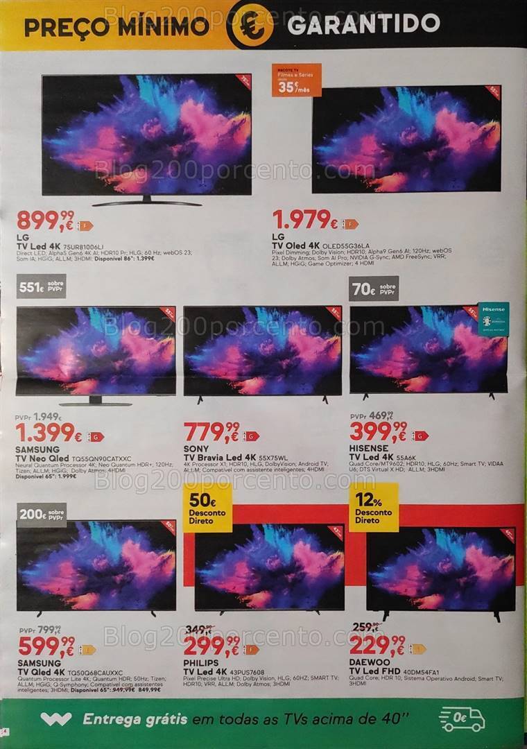 Antevisão Folheto WORTEN Promoções de 10 a 16 outubro