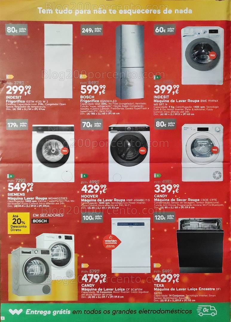 Antevisão Folheto WORTEN Promoções de 15 a 25 dezembro