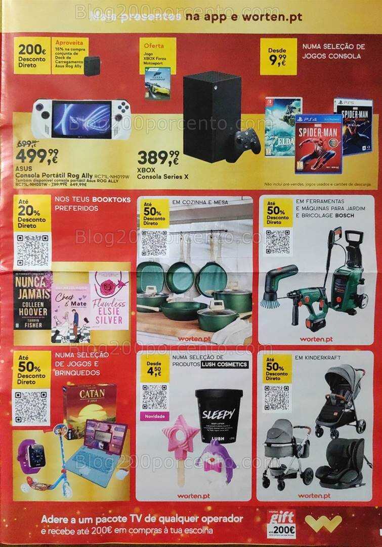 Antevisão Folheto WORTEN Promoções de 15 a 25 dezembro