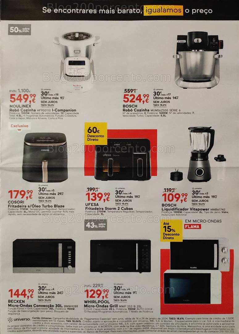 Antevisão Folheto WORTEN Promoções de 16 a 24 janeiro