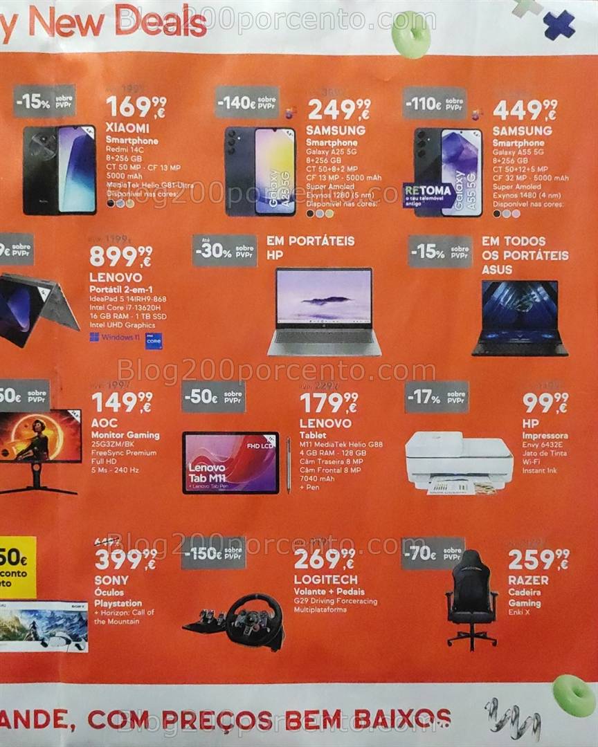 Antevisão Folheto WORTEN Happy New Deals Promoções de 2 a 6 janeiro