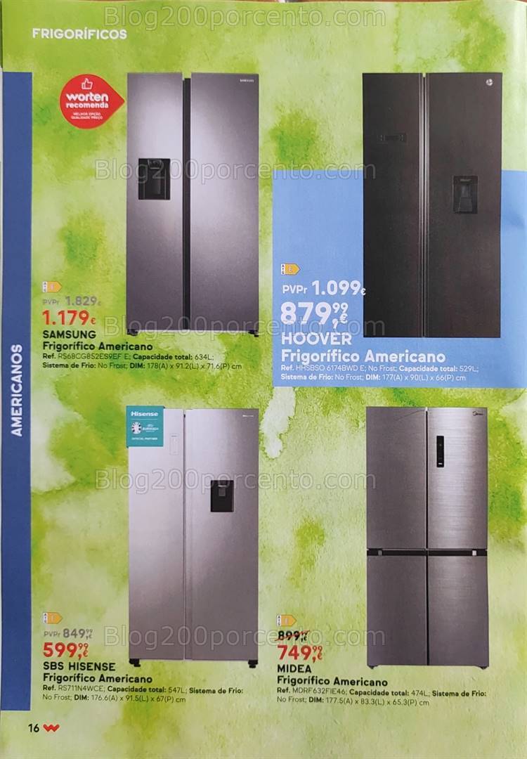 Antevisão Folheto WORTEN Especial Eficiência Promoções até 15 julho