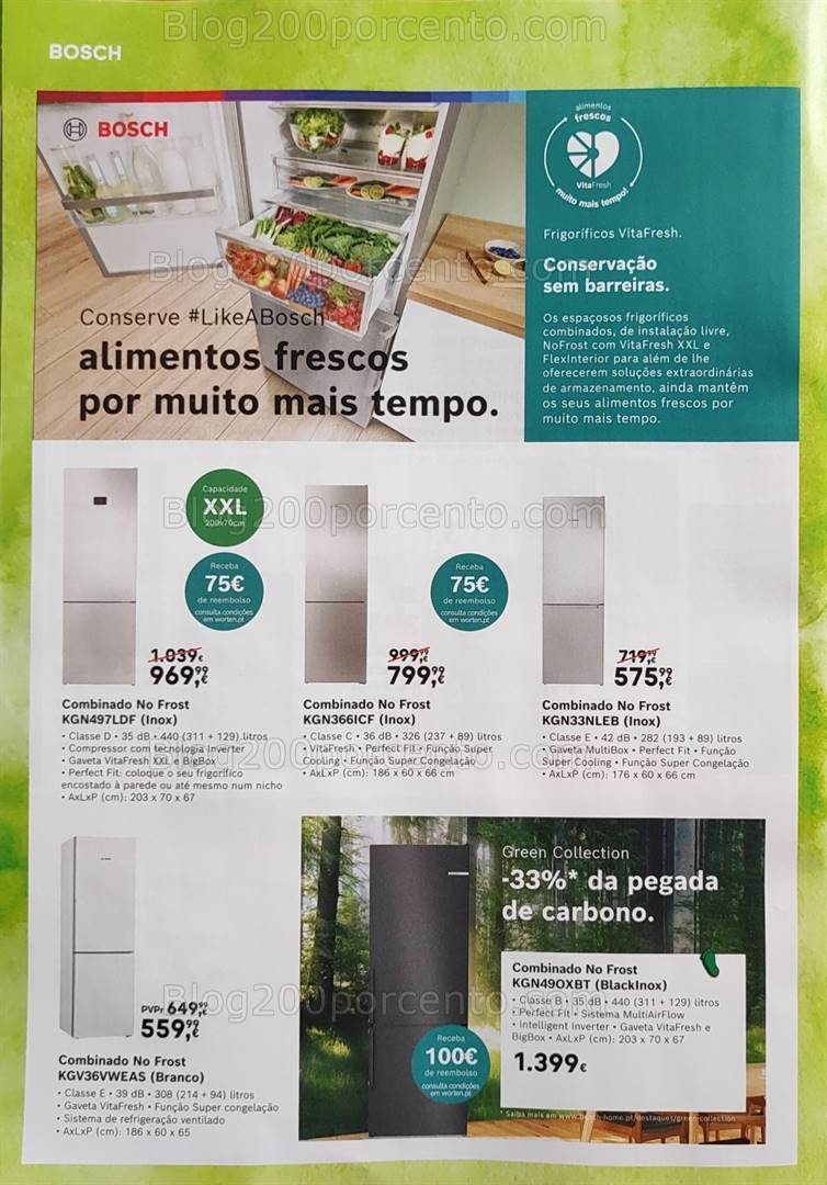 Antevisão Folheto WORTEN Especial Eficiência Promoções até 15 julho