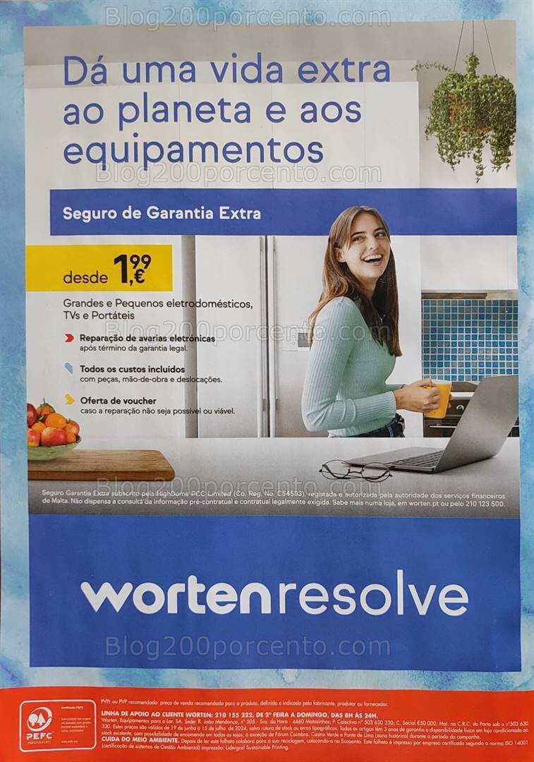 Antevisão Folheto WORTEN Especial Eficiência Promoções até 15 julho