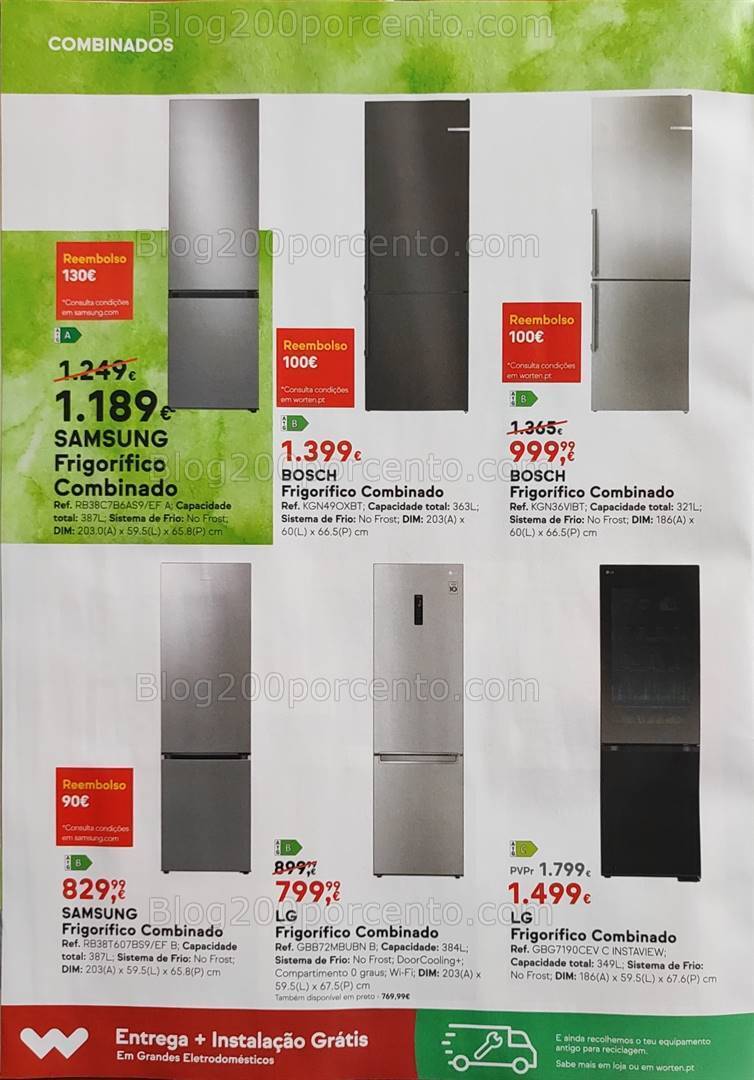 Antevisão Folheto WORTEN Especial Eficiência Promoções até 15 julho