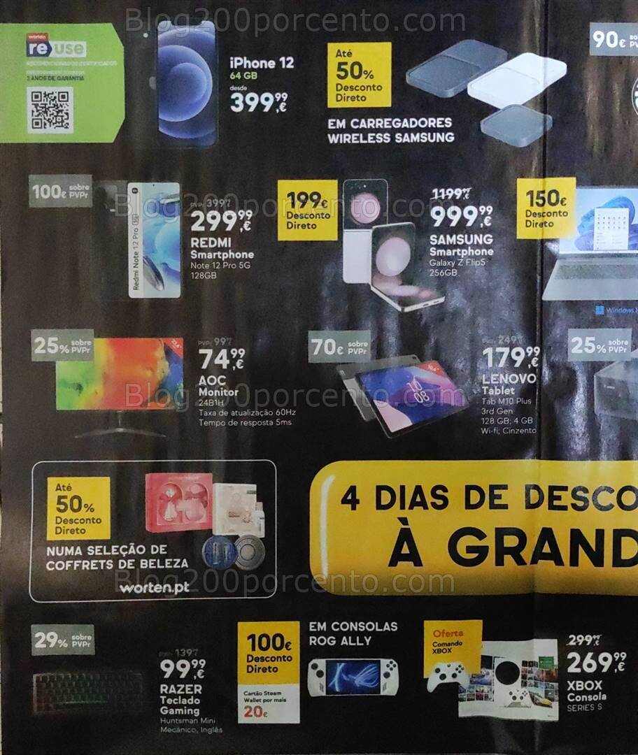 Antevisão Folheto WORTEN Promoções Fim de Semanão - 17 a 20 novembro