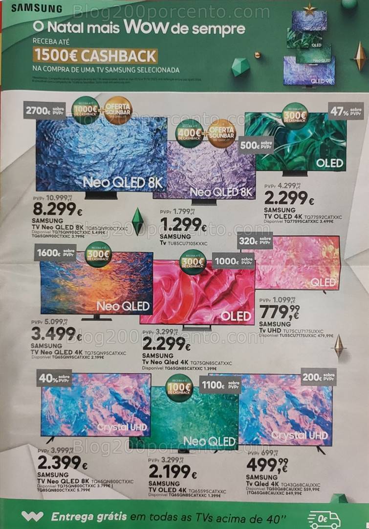 Antevisão Folheto WORTEN Final de Ano Promoções até 1 janeiro