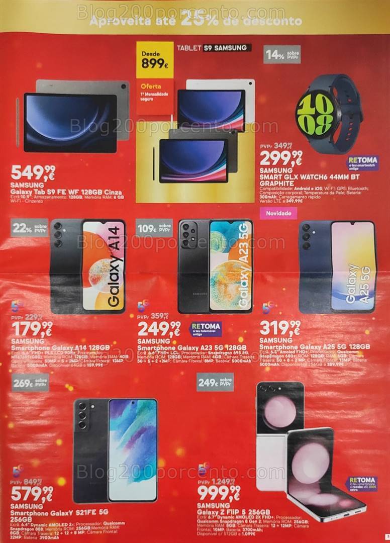 Antevisão Folheto WORTEN Final de Ano Promoções até 1 janeiro