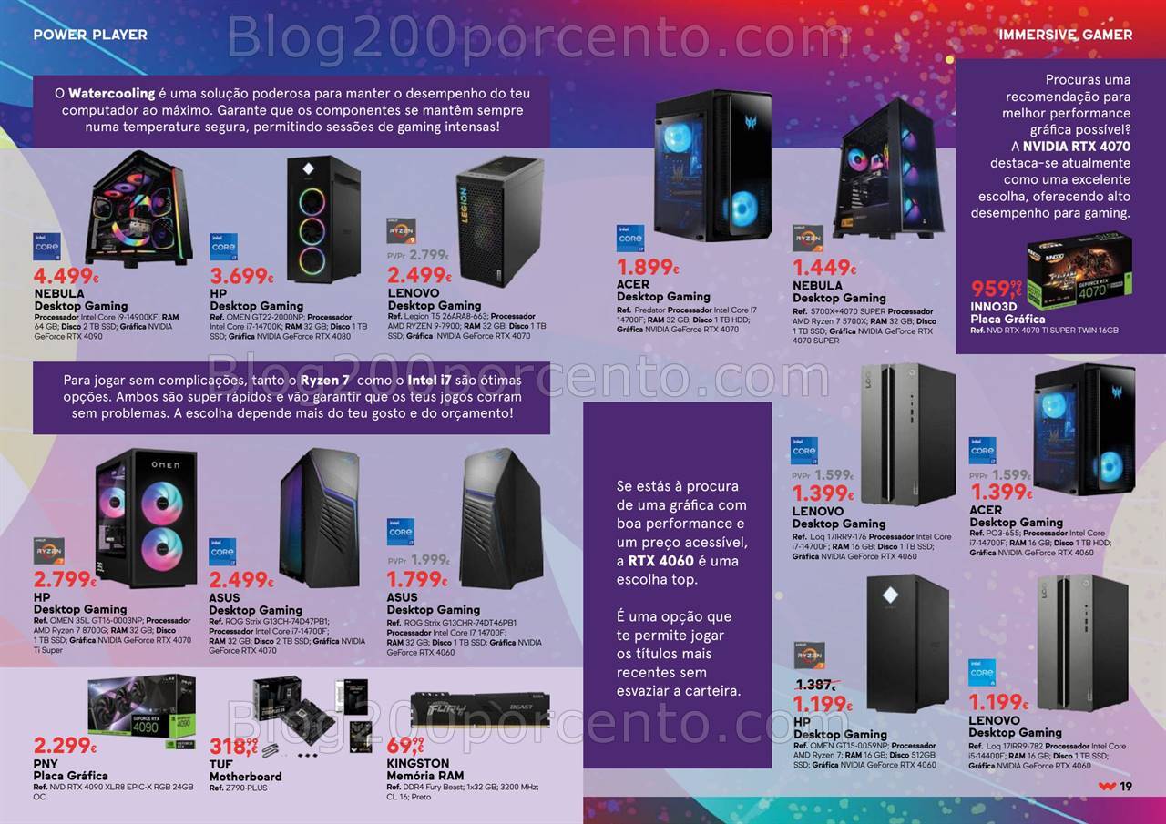 Antevisão Folheto WORTEN Gaming Promoções de 1 a 21 outubro