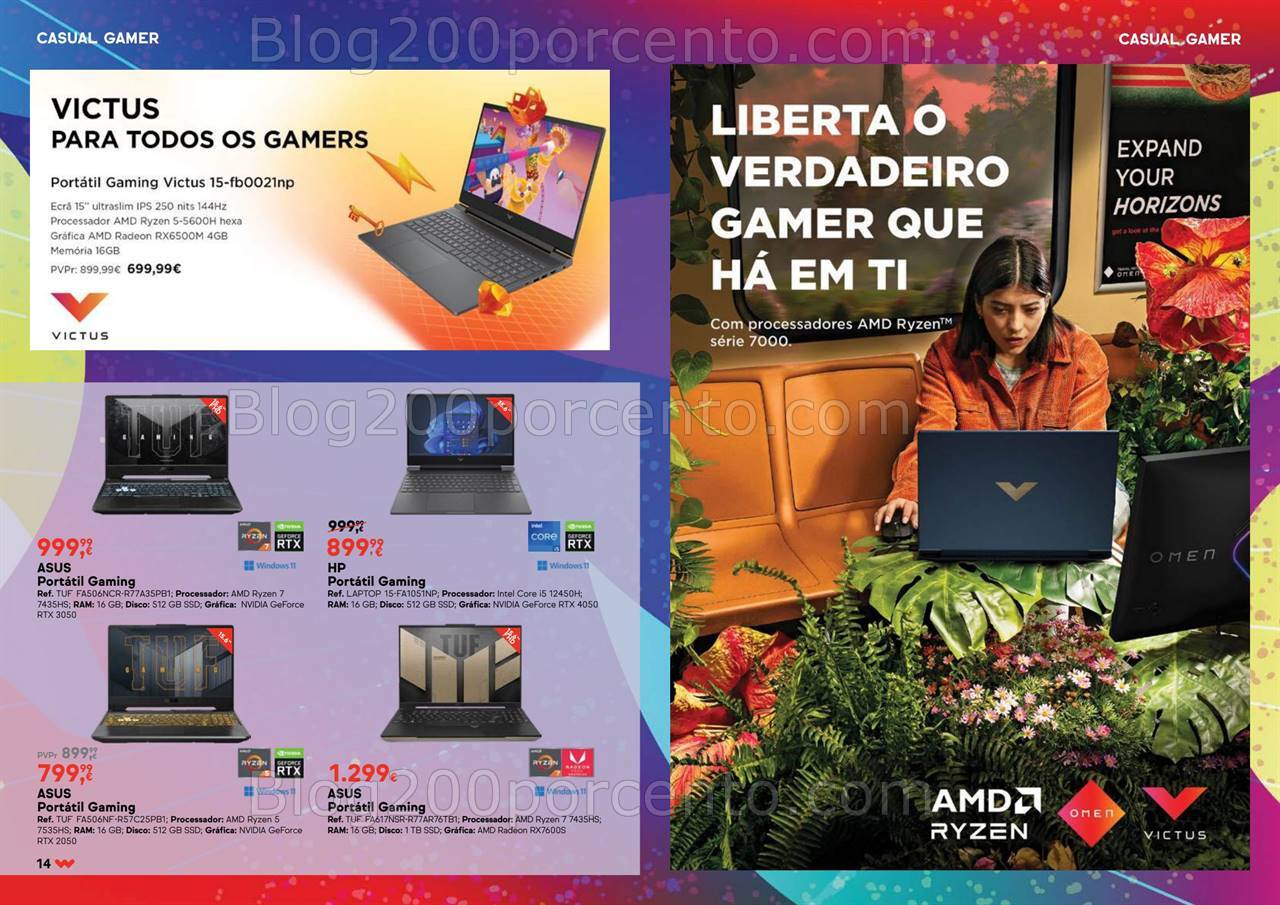 Antevisão Folheto WORTEN Gaming Promoções de 1 a 21 outubro